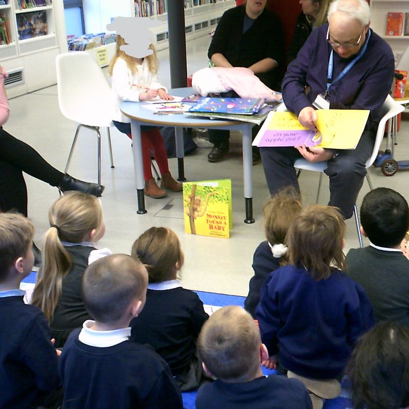 Image of Squirrels Class Library Visit
