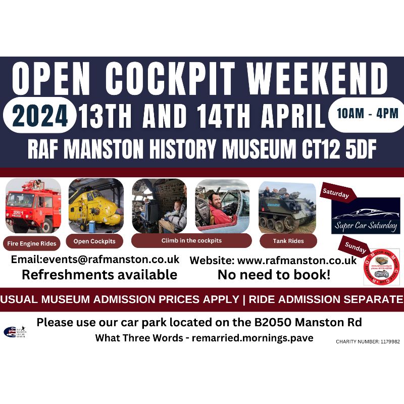 Image of Open Cockpit Weekend at Manston