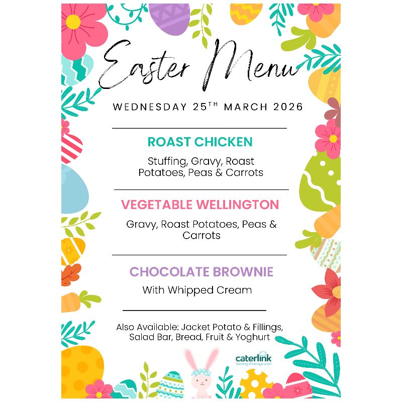 Image of Easter Menu